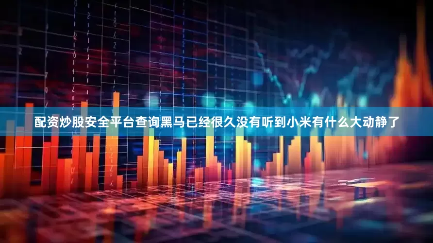 配资炒股安全平台查询黑马已经很久没有听到小米有什么大动静了